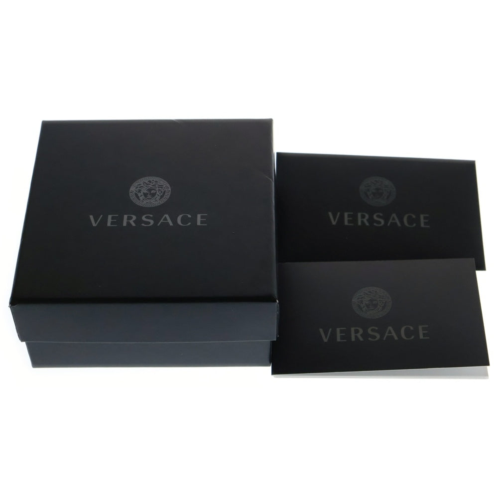 VERSACE(ヴェルサーチ) メドゥーサモチーフ セーフティピンチャーム ダブルリンク ネックレス ゴールド DG18019