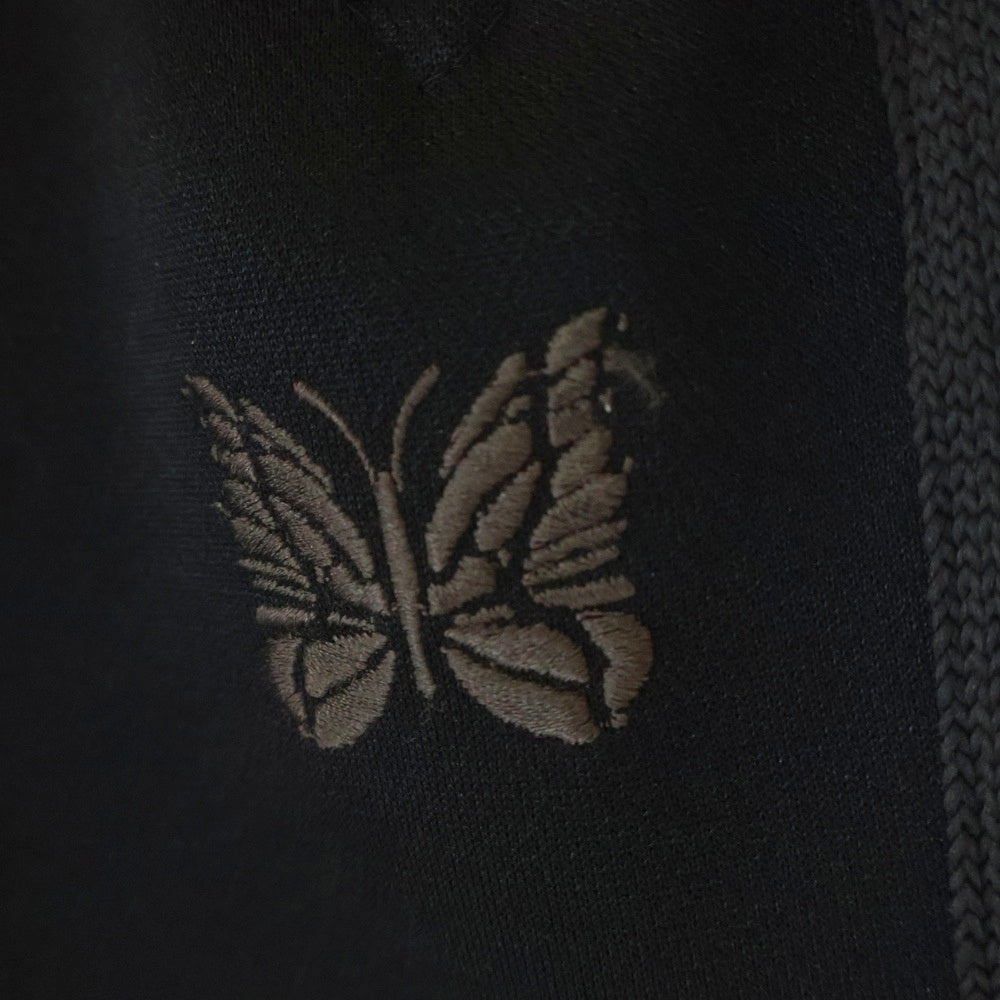 Needles(ニードルス) 19SS TRACK PANT サイドラインデザイン トラック パンツ ブラック EJ379