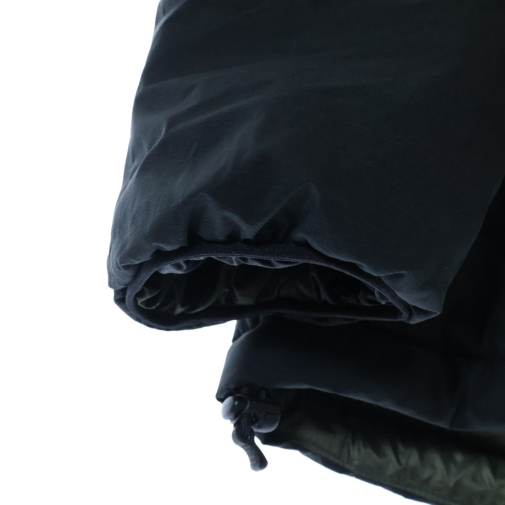 THE NORTH FACE(ザノースフェイス) REVERSIBLE ANYTIME INSULATED HOODIE リバーシブル エニタイム インサレーテッド ジャケット ブラック/カーキ NY82380