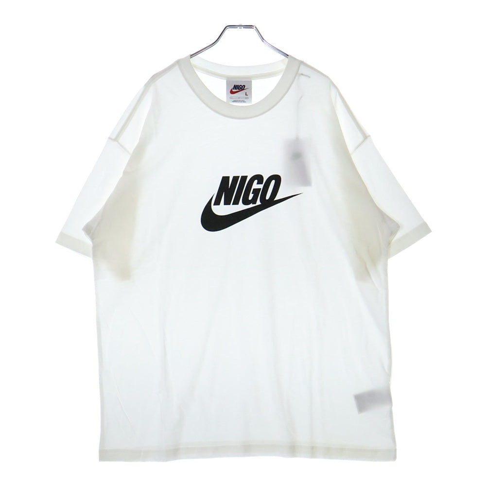 NIKE(ナイキ) ×NIGO NRG SS TEE ニゴ クルーネック カットソー 半袖Tシャツ ホワイト FV5943-100