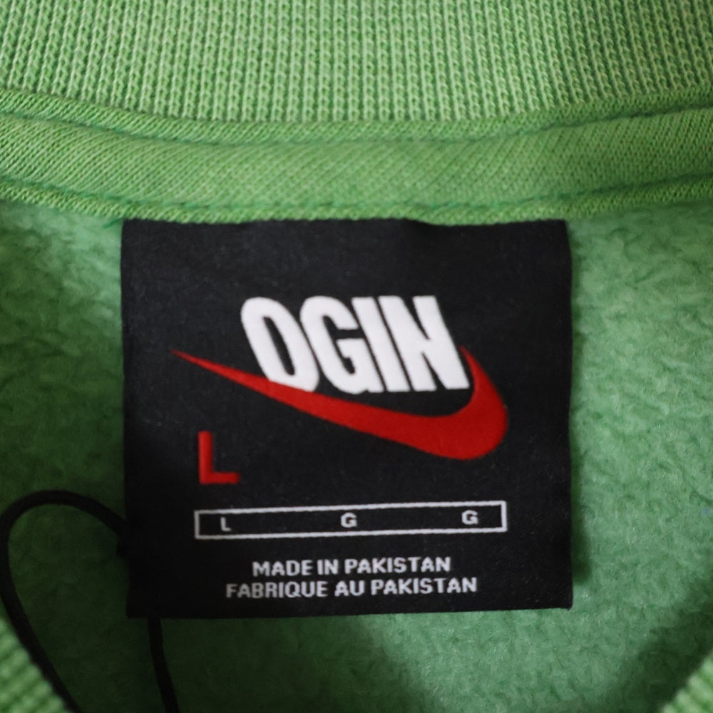 NIKE(ナイキ) ×NIGO AS NRG CREW FLEECE ニゴ クルーネック スウェット トレーナー グリーン FV5942-310
