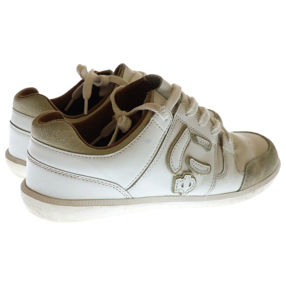 Sangacio(サンガッチョ) ×BRANDALISED ブランダライズド バンクシー にゅ～ず ローカットスニーカー ホワイト US7.5/25.5cm