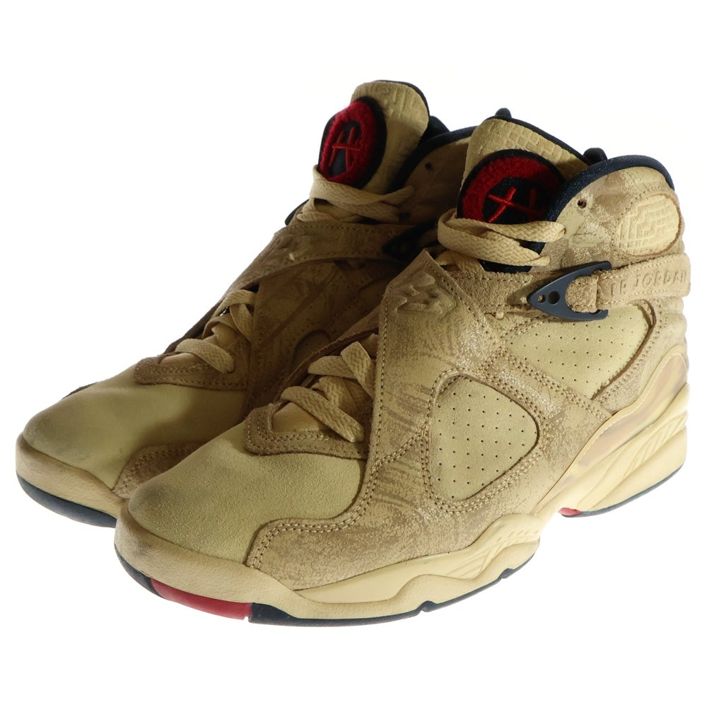 NIKE(ナイキ) AIR JORDAN 8 RETRO SE RUI TWINE エアジョーダン8 レトロ 八村塁 ハイカットスニーカー ブラウン US7.5/25.5cm DO2496-700