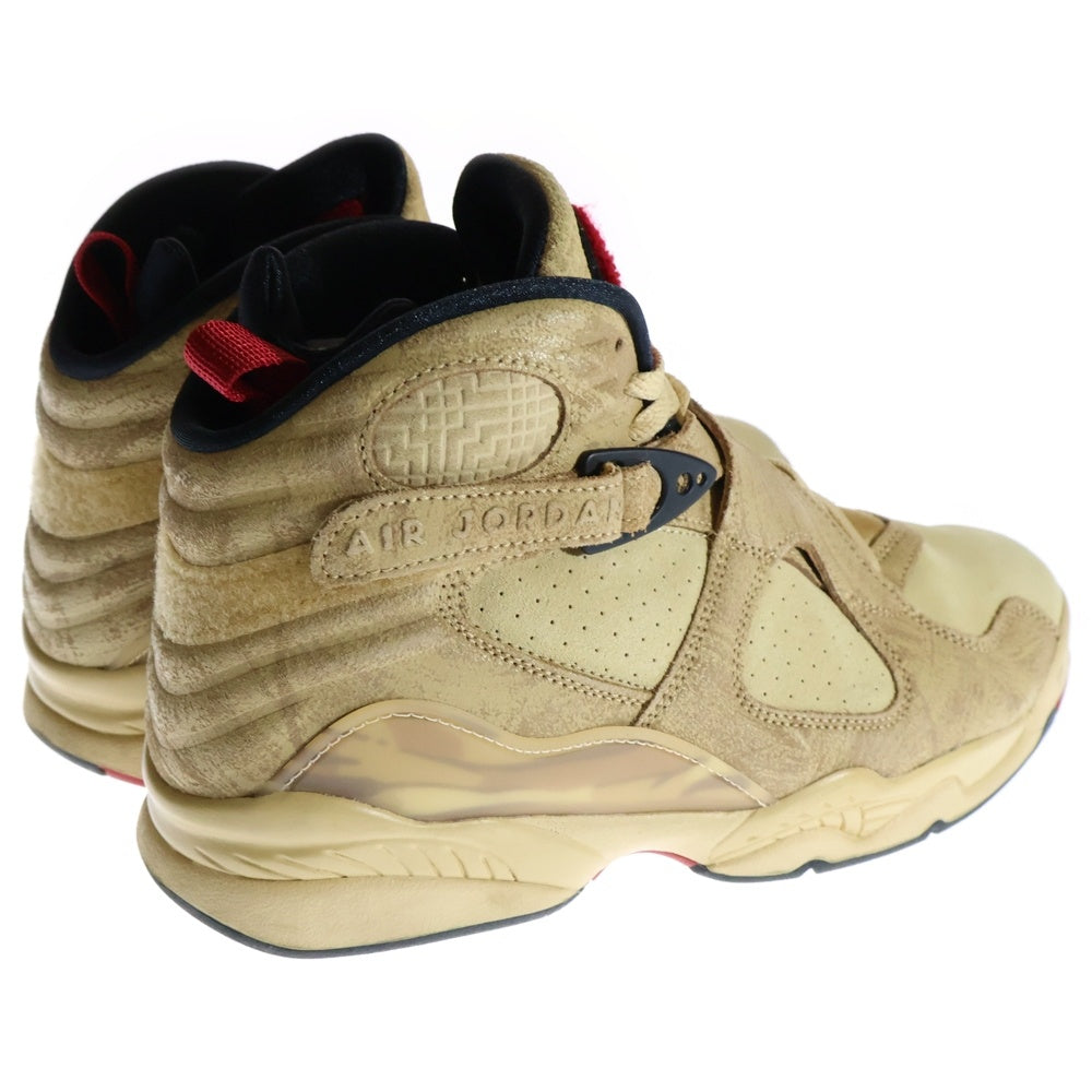 NIKE(ナイキ) AIR JORDAN 8 RETRO SE RUI TWINE エアジョーダン8 レトロ 八村塁 ハイカットスニーカー ブラウン US7.5/25.5cm DO2496-700