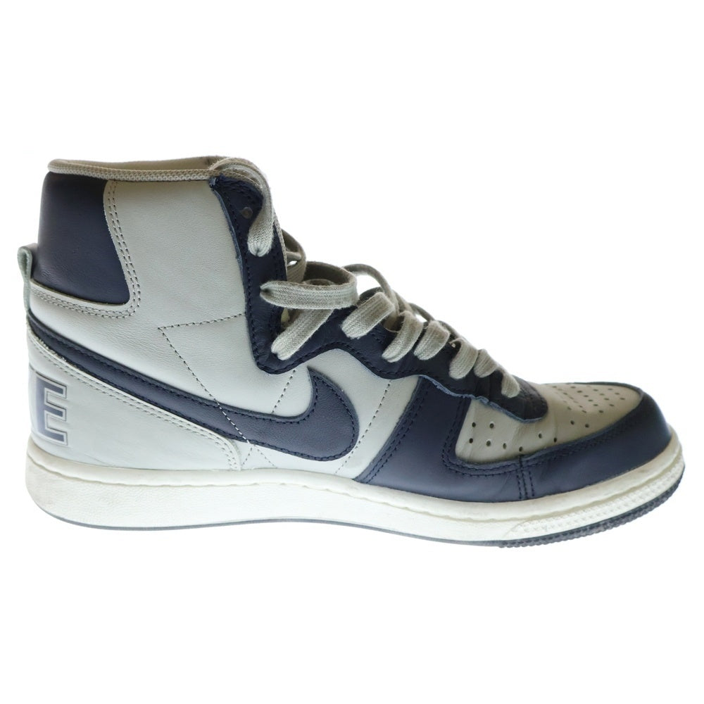 NIKE(ナイキ) TERMINATOR HIGH ターミネーター ハイカットスニーカー グレー/ネイビー US7.5/25.5cm FB1832-001