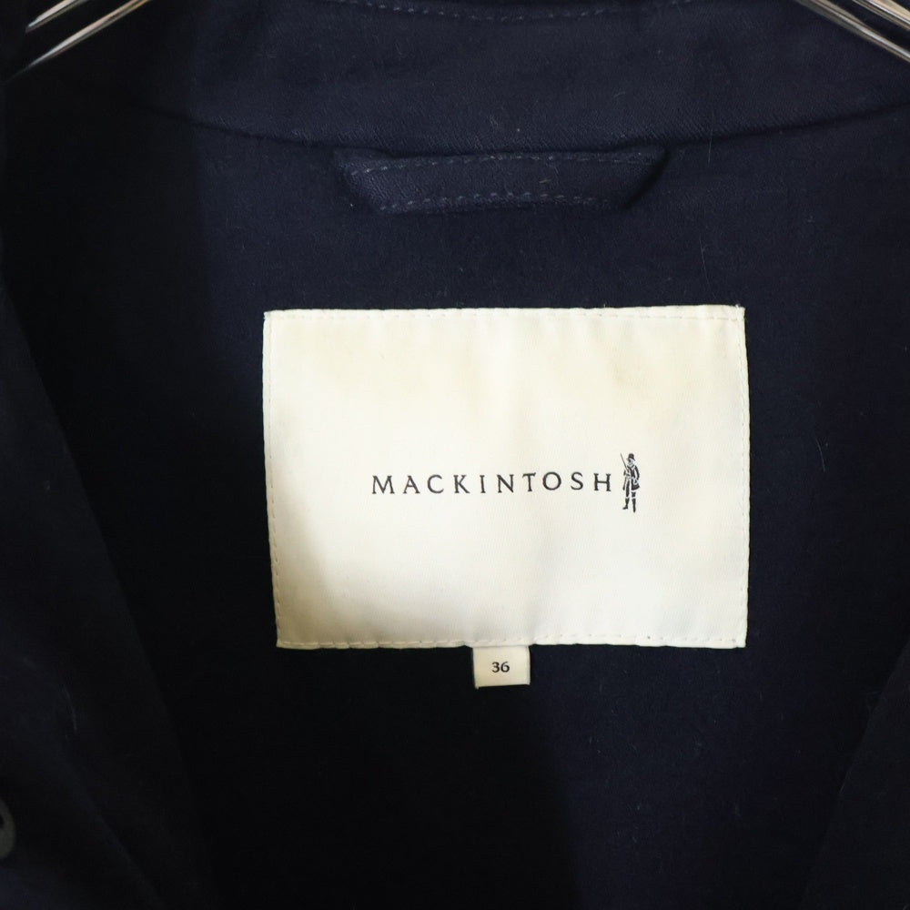 MACKINTOSH(マッキントッシュ) ウール ジップアップ ダウンコート ネイビー GD-001-L