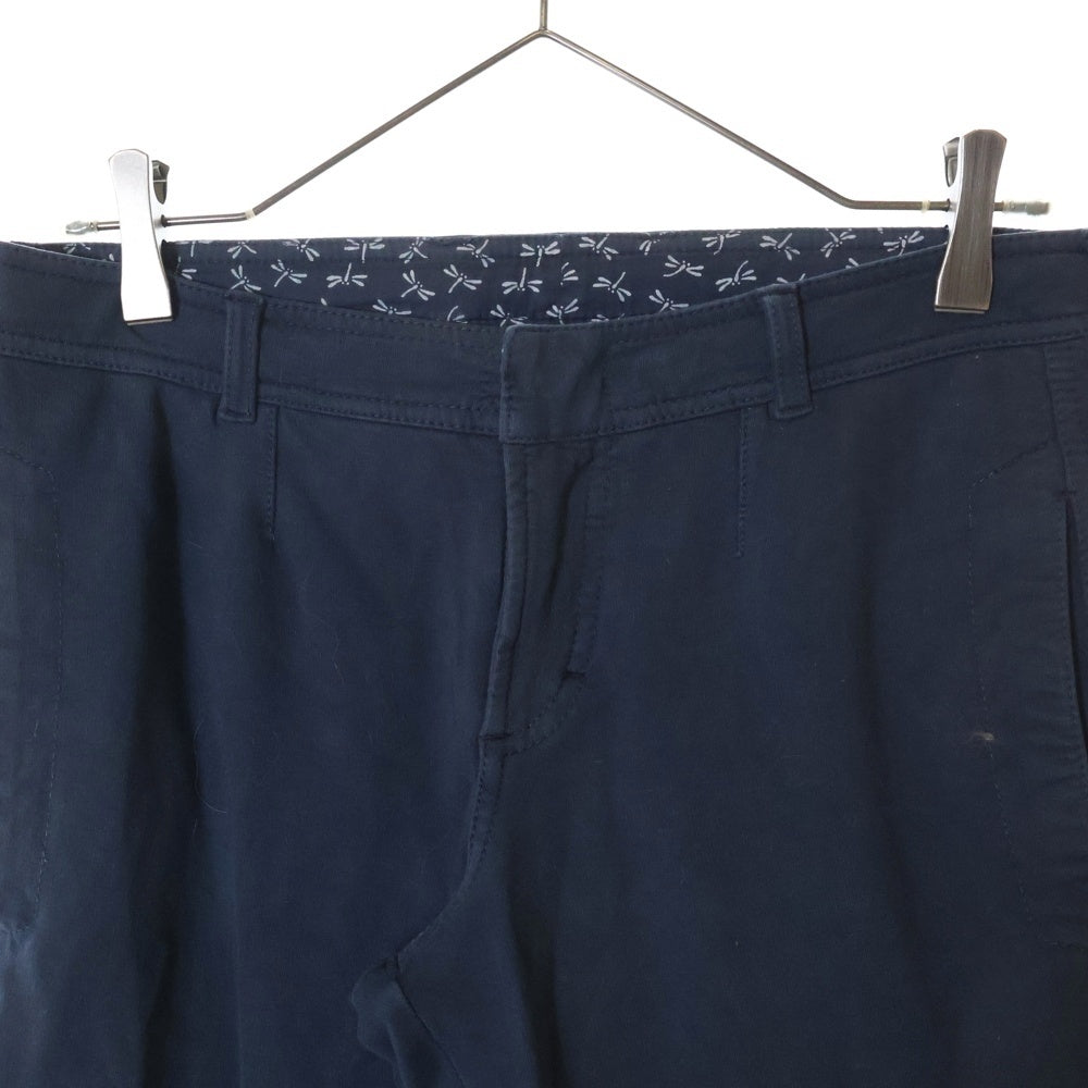 CIRCOLO 1901(チルコロ) ストレッチ コットン イージーパンツ ネイビー 4CU107601