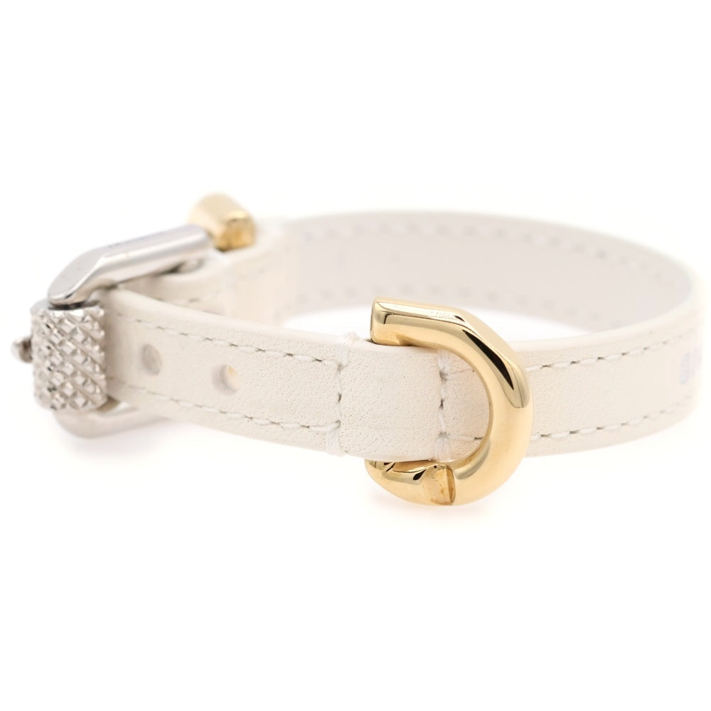 GIVENCHY(ジバンシィ) VOYOU LEATHER BRACELET ヴォワイユー ホワイト レディース BF20G8F047