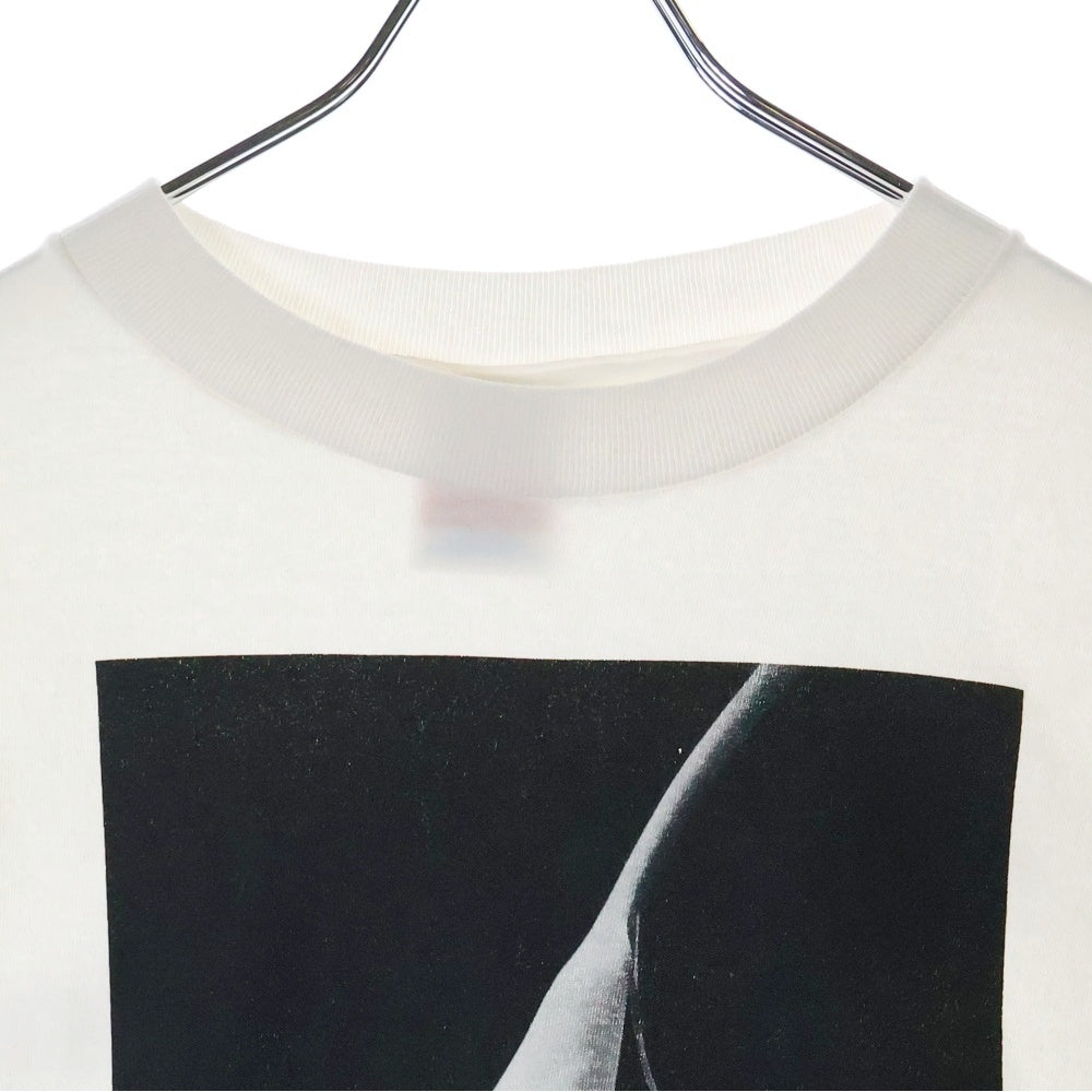 SAINT MICHAEL(セントマイケル) 25SS ×Robert Mapplethorpe CALLA LILY MT_SS TEE ロバートメイプルソープ オランダカイウ フォトプリント クルーネック 半袖Tシャツ SM-HR3-0000-C17