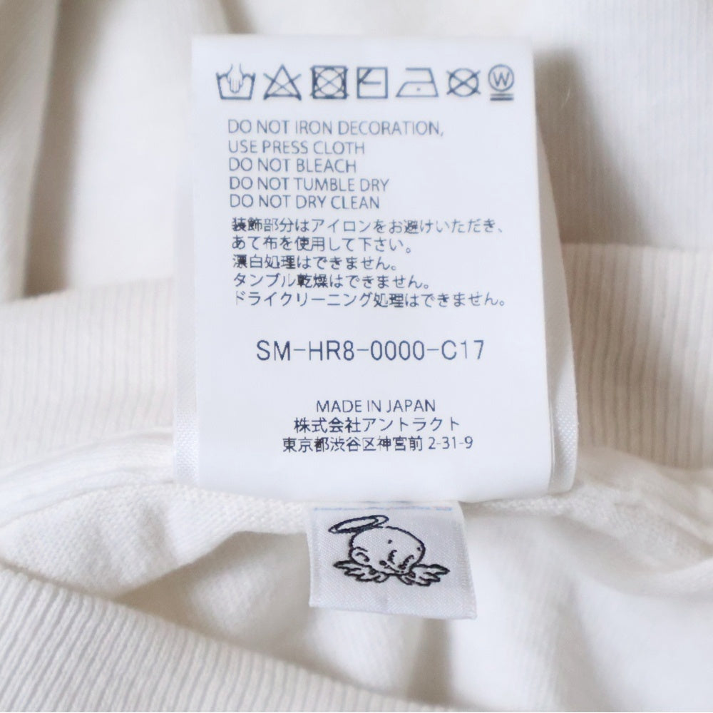 SAINT MICHAEL(セントマイケル) 25SS ×Robert Mapplethorpe CALLA LILY MT_SS TEE ロバートメイプルソープ オランダカイウ フォトプリント クルーネック 半袖Tシャツ SM-HR3-0000-C17