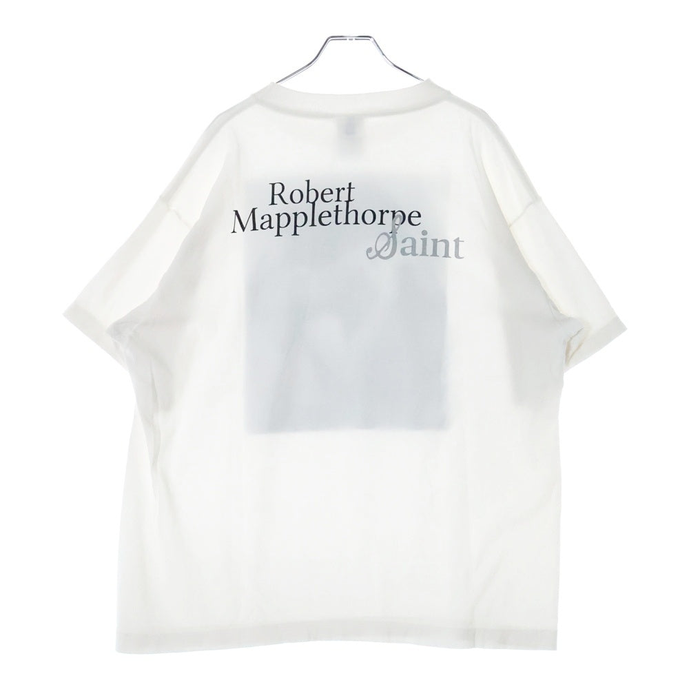SAINT MICHAEL(セントマイケル) 25SS ×Robert Mapplethorpe EMBRACE MT_SS TEE ロバートメイプルソープ エンブレイス フォトプリント クルーネック 半袖Tシャツ カットソー SM-HR8-0000-C20