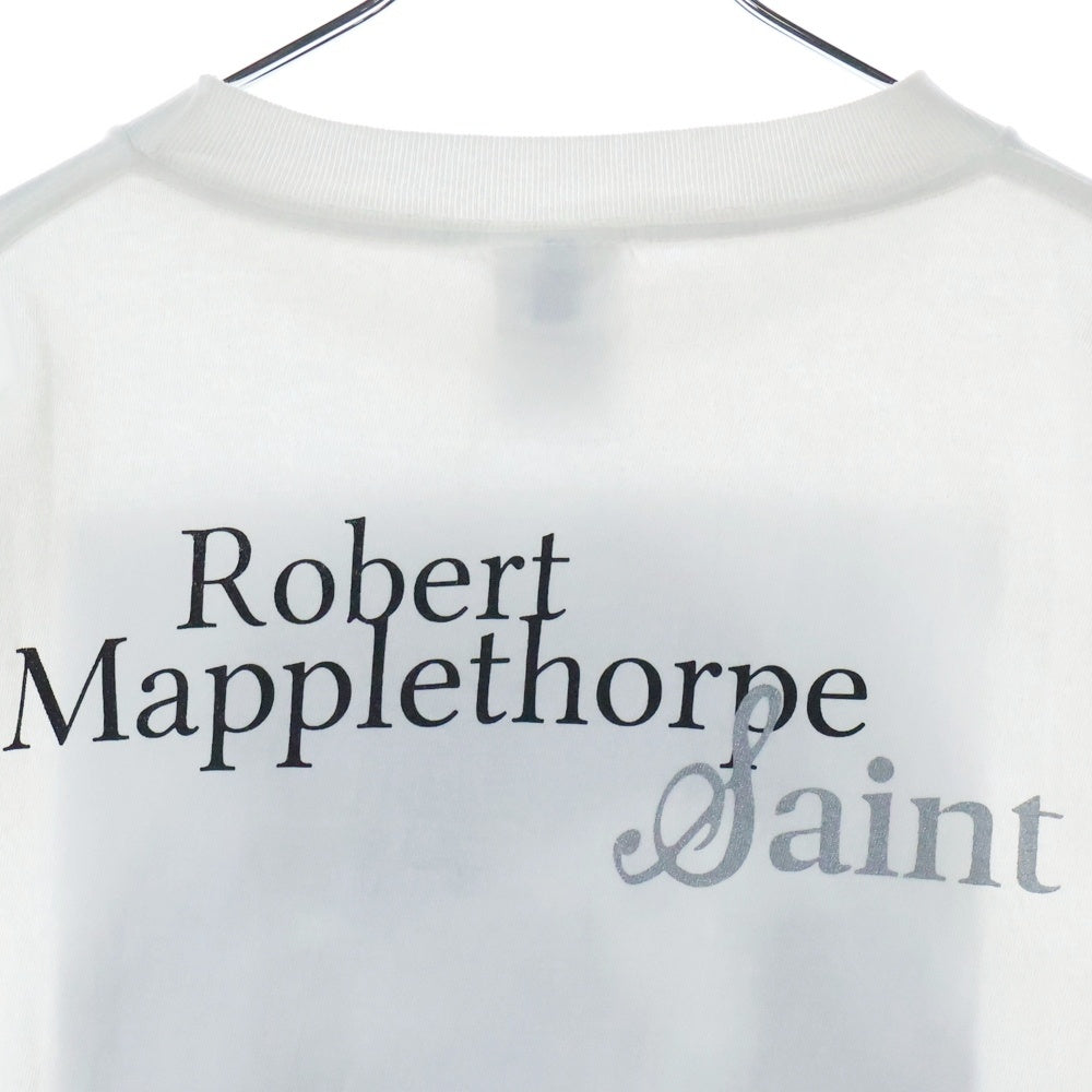 SAINT MICHAEL(セントマイケル) 25SS ×Robert Mapplethorpe EMBRACE MT_SS TEE ロバートメイプルソープ エンブレイス フォトプリント クルーネック 半袖Tシャツ カットソー SM-HR8-0000-C20