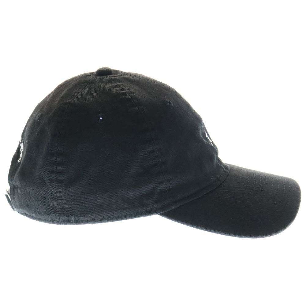 GOD SELECTION XXX(ゴッドセレクショントリプルエックス) ×NEW ERA ニューエラ ロゴ刺繍 ベースボールキャップ 帽子 ブラック