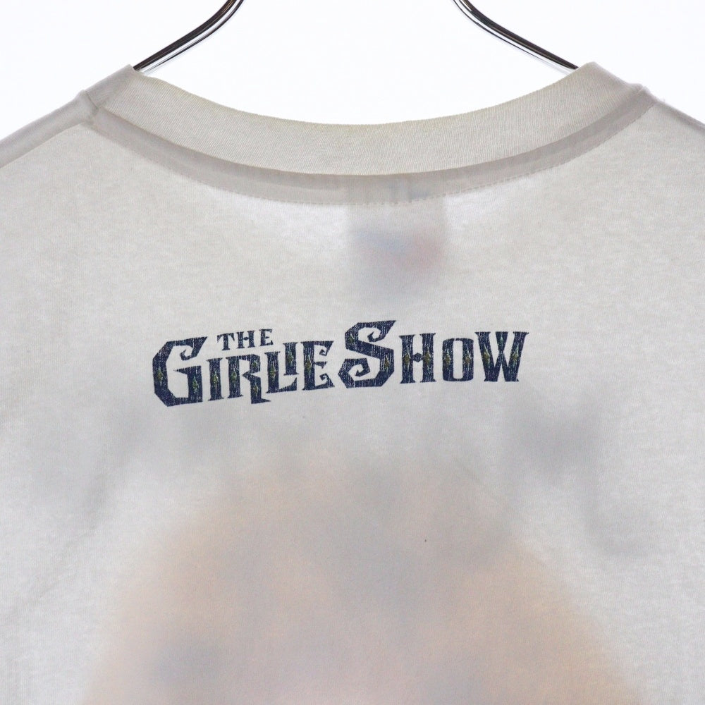 VINTAGE(ヴィンテージ) 90S VINTAGE MADONNA 1993 THE GIRLIE SHOW WHITE BRIGHT GREEN TEE マドンナ 1993 ザ ガーリー ショー ホワイト ブライトグリーン 両面プリント 半袖Tシャツ