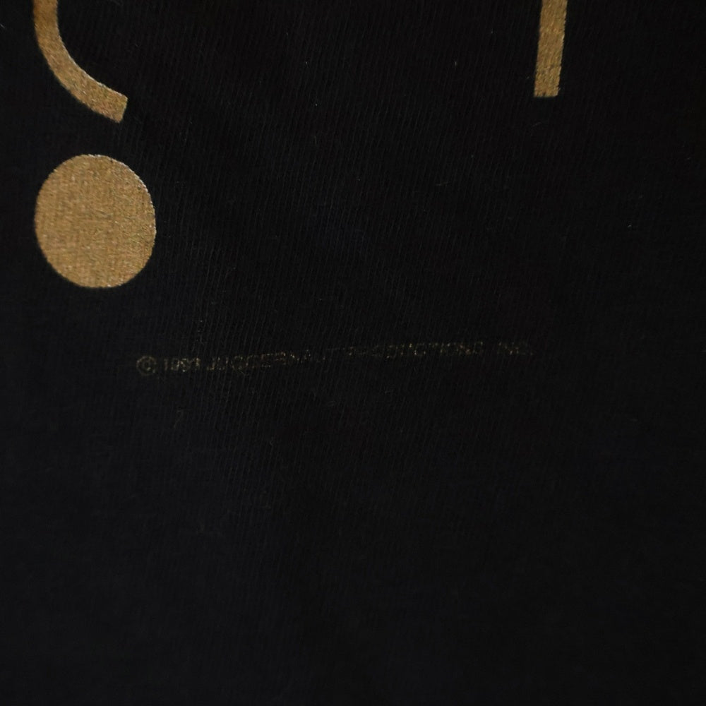 VINTAGE(ヴィンテージ) 90S VINTAGE JANET JACKSON WORLD TOUR TEE ヴィンテージ ジャネットジャクソン ワールドツアー 両面プリント クルーネック 半袖Tシャツ カットソー ブラック