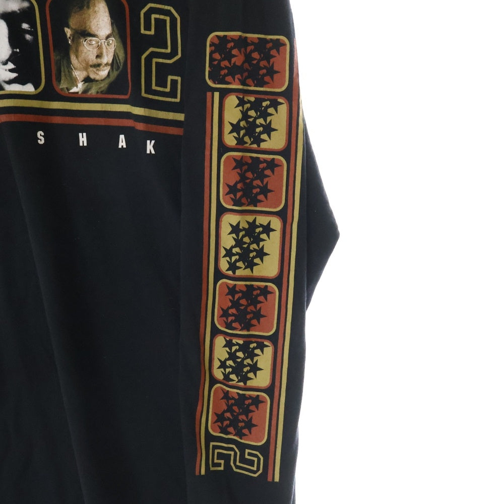 VINTAGE(ヴィンテージ) 90S VINTAGE 2PAC L/S TEE ヴィンテージ 2パック フォトプリント クルーネック 長袖Tシャツ ロングスリーブ カットソー ブラック