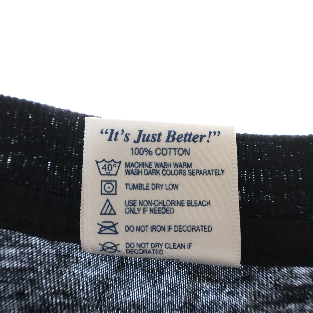 VINTAGE(ヴィンテージ) 90S VINTAGE 2PAC L/S TEE ヴィンテージ 2パック フォトプリント クルーネック 長袖Tシャツ ロングスリーブ カットソー ブラック