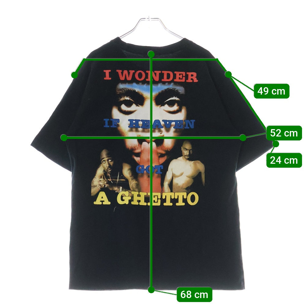 VINTAGE(ヴィンテージ) 90S VINTAGE BOOTLEG 2PAC SHAKUR ALL EYEZ ON ME RU STILL DOWN? TEE ヴィンテージ ブートレッグ 2パック オールアイズオンミー 両面プリントTシャツ
