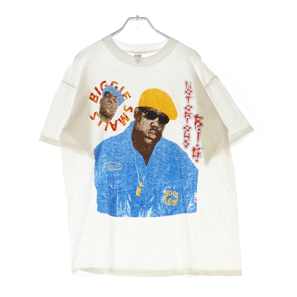 VINTAGE(ヴィンテージ) VINTAGE BOOTLEG NOTORIOUS B.I.G. BIGGY SMALLS RAP TEE ヴィンテージ ブートレッグ ノトーリアスBIG ビギースモール ラッププリントTシャツ