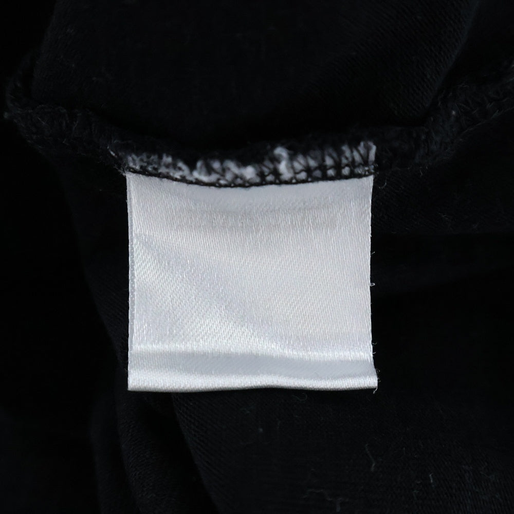 GOD SELECTION XXX(ゴッドセレクショントリプルエックス) 刺繍 ロゴ 長袖 カットソー Tシャツ ブラック