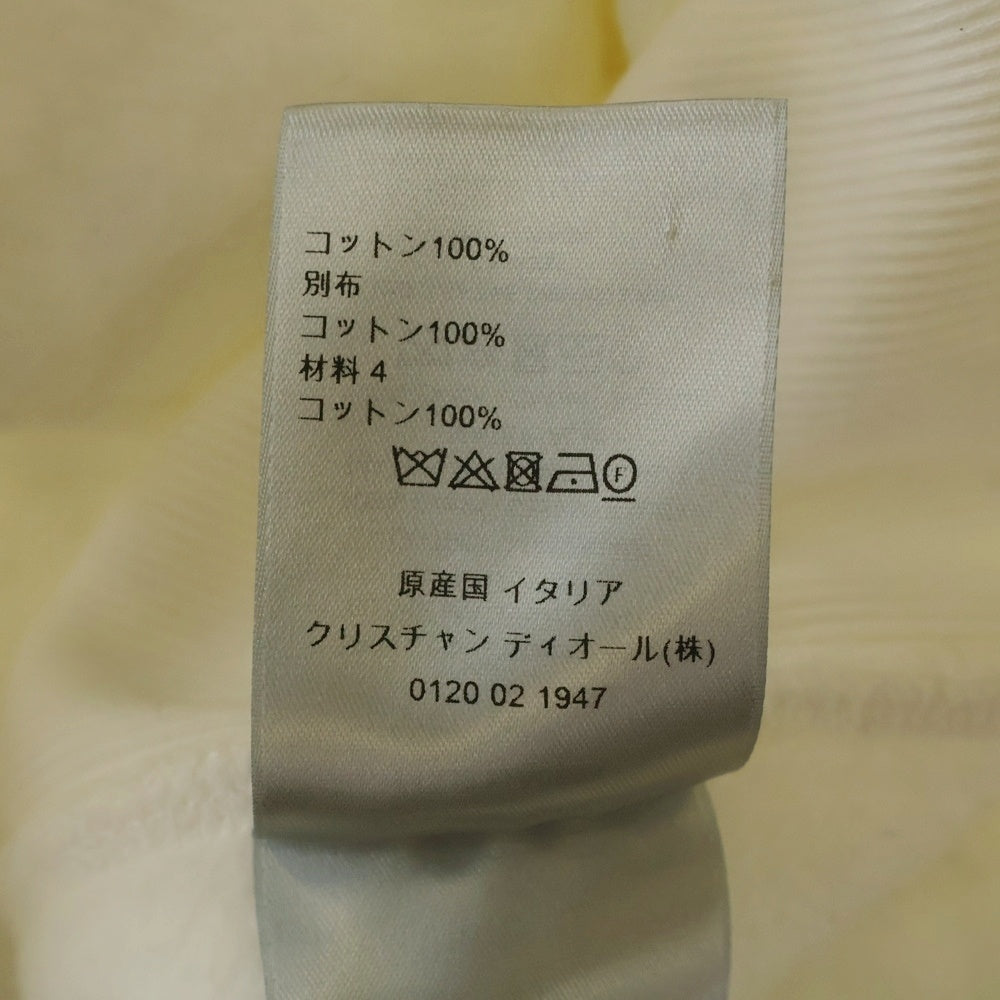 DIOR(ディオール) 20SS オブリーク総柄 ジャガードパイル プルオーバー スウェットパーカー ホワイト 113J631A0684