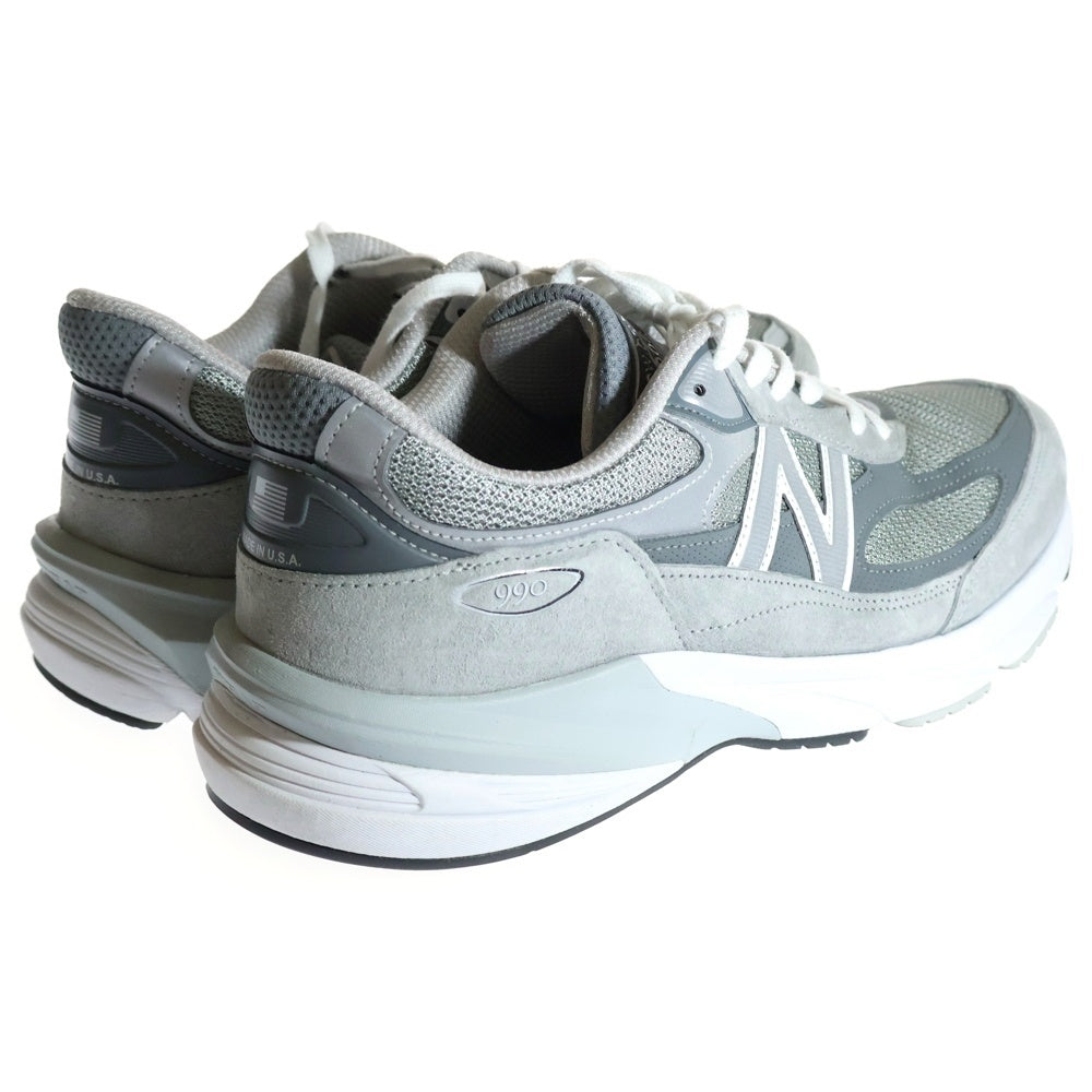New Balance(ニューバランス) M990GL6 990V6 スウェード ローカットスニーカー グレー US11/29cm