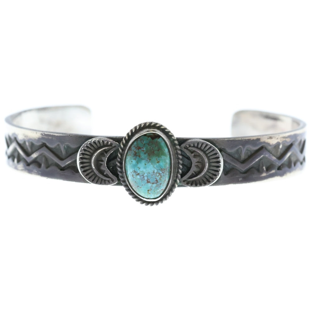 INDIAN JEWELRY(インディアンジュエリー) Sunshine Reeves サンシャインリーブス ターコイズトップ バングル ブレスレット シルバー