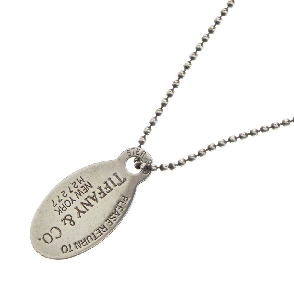 TIFFANY & Co.(ティファニー) RETURN TO TIFFANY リターントゥティファニー オーバルタグ ネックレス シルバー