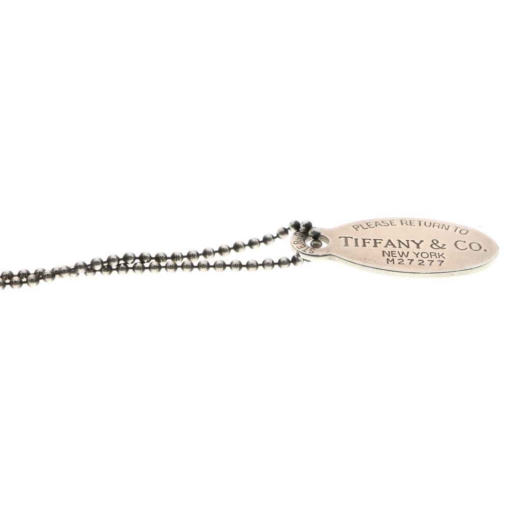 TIFFANY & Co.(ティファニー) RETURN TO TIFFANY リターントゥティファニー オーバルタグ ネックレス シルバー