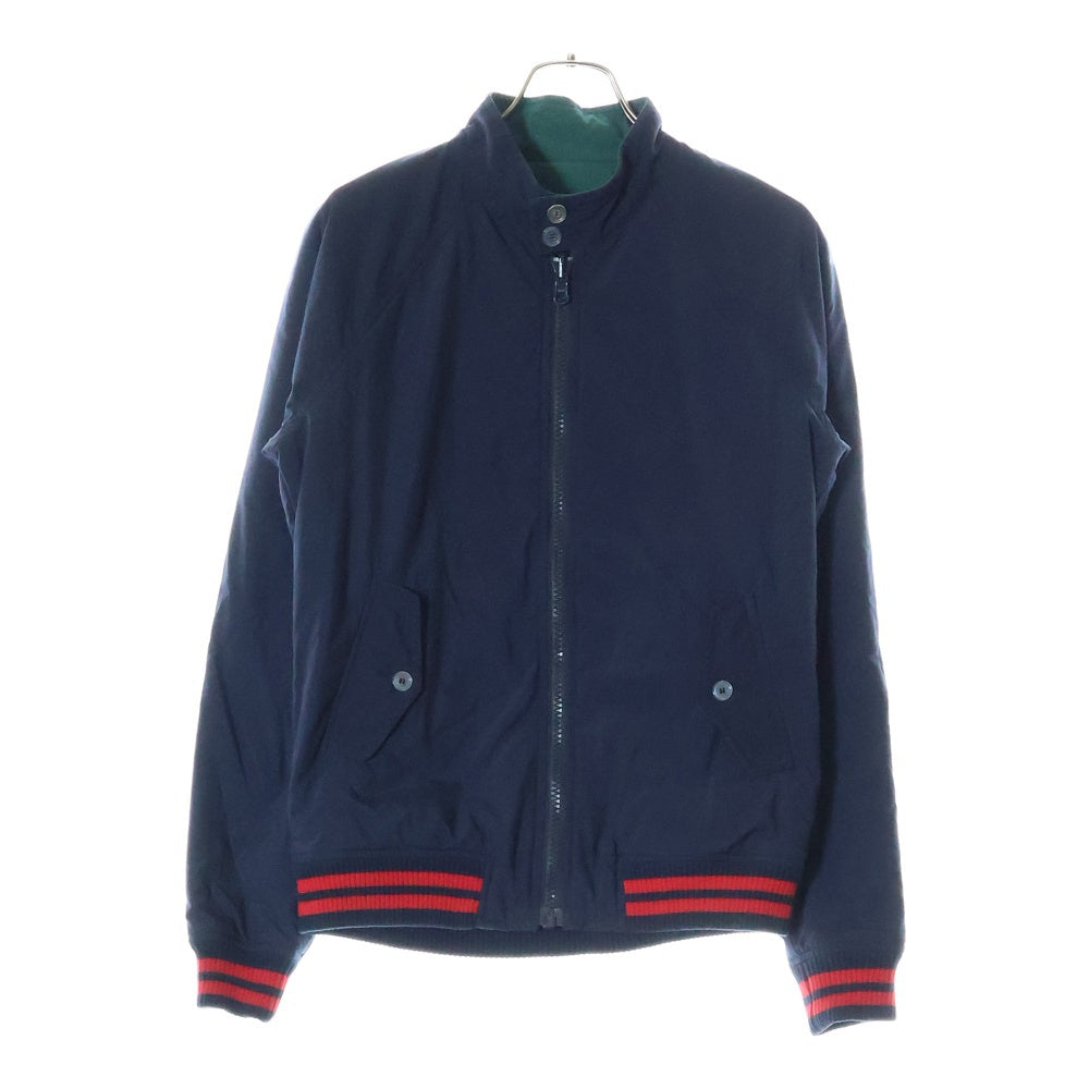 BAND OF OUTSIDERS(バンドオブアウトサイダーズ) リバーシブル ジップアップ スウィングトップ ブルゾンジャケット ネイビー 322040005-1224