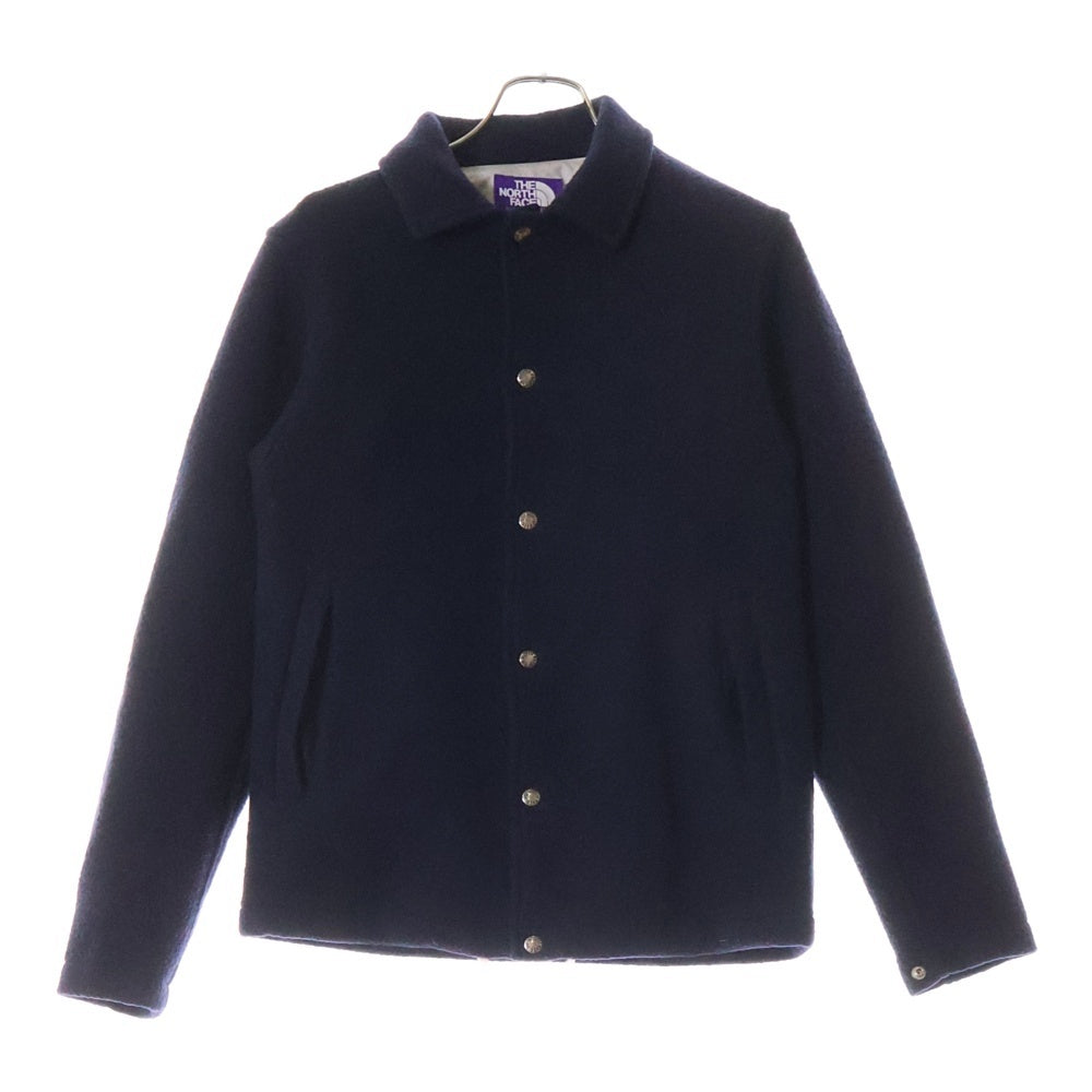 THE NORTH FACE PURPLE LABEL(ノースフェイスパープルレーベル) WOOL FLEECE COACHERS ウールフリース コーチジャケット ネイビー NA2650N