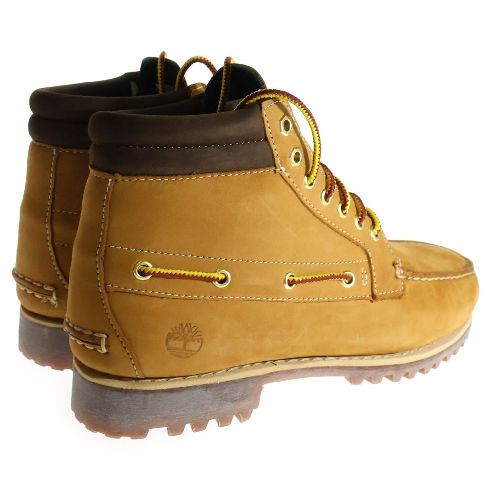 Timberland(ティンバーランド) オーセンティック ミッド レースアップ スウェードレザーブーツ キャメル 0A2N4C