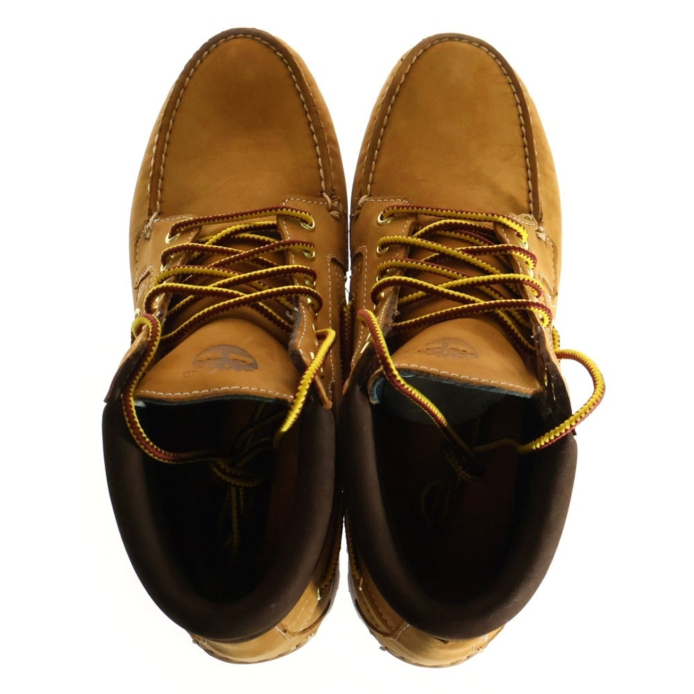 Timberland(ティンバーランド) オーセンティック ミッド レースアップ スウェードレザーブーツ キャメル 0A2N4C