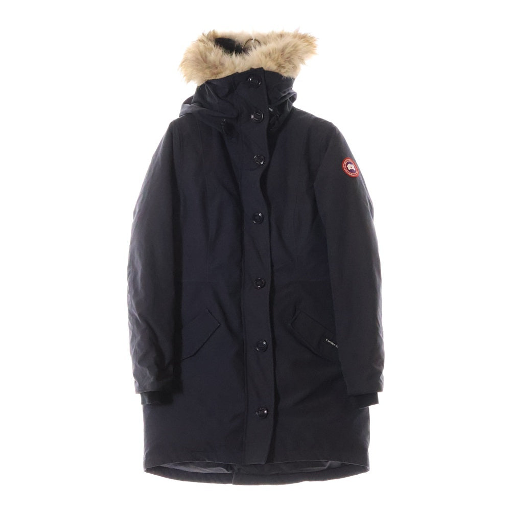 CANADA GOOSE(カナダグース) ROSSCLAIR PARKA ロスクレア パーカ ファー付き フーデッドダウンコート ブラック 2580L