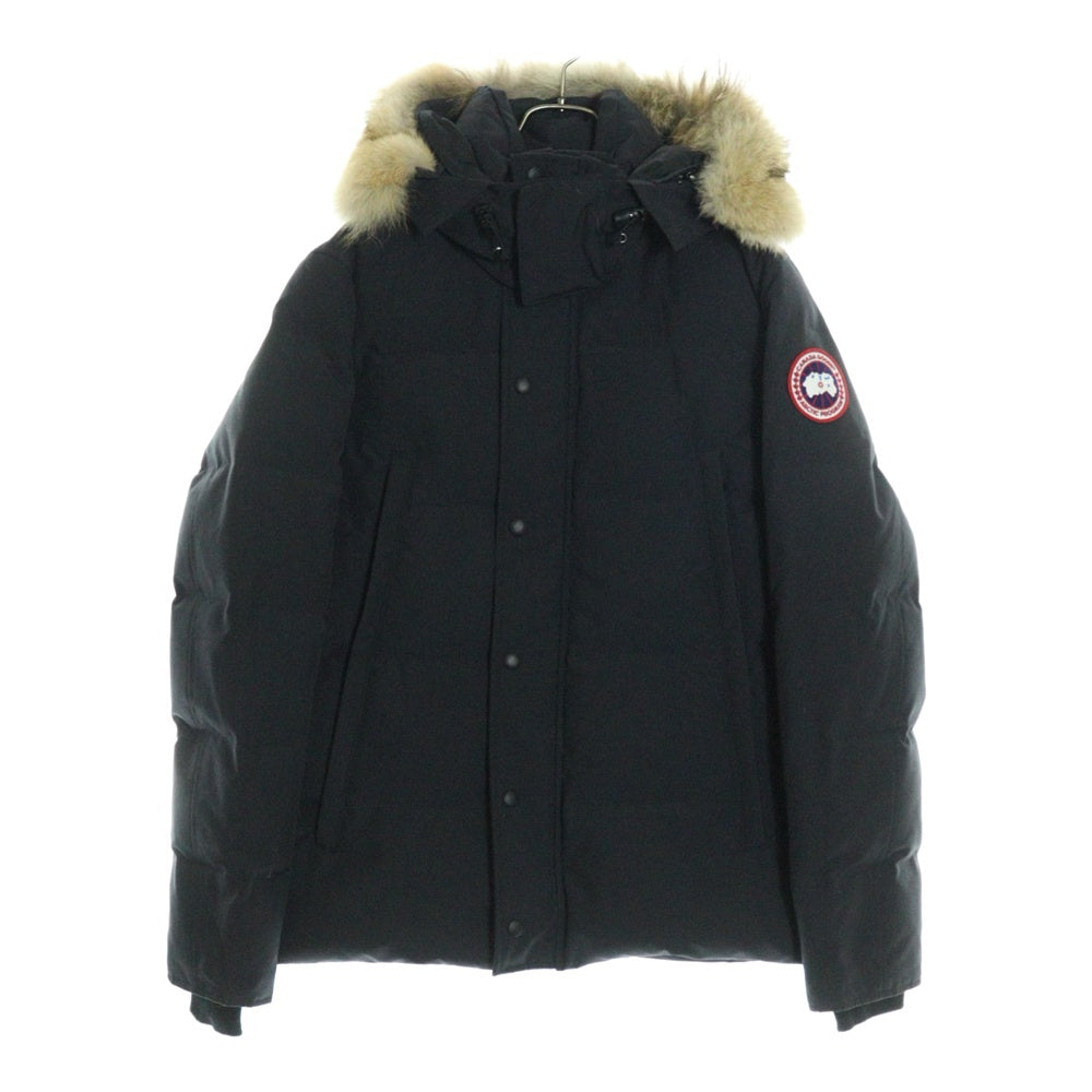 CANADA GOOSE(カナダグース) WYNDAHAM PARKA FUSION FIT ウィンダムパーカー ファーフード ダウンジャケット ブラック 3808MA