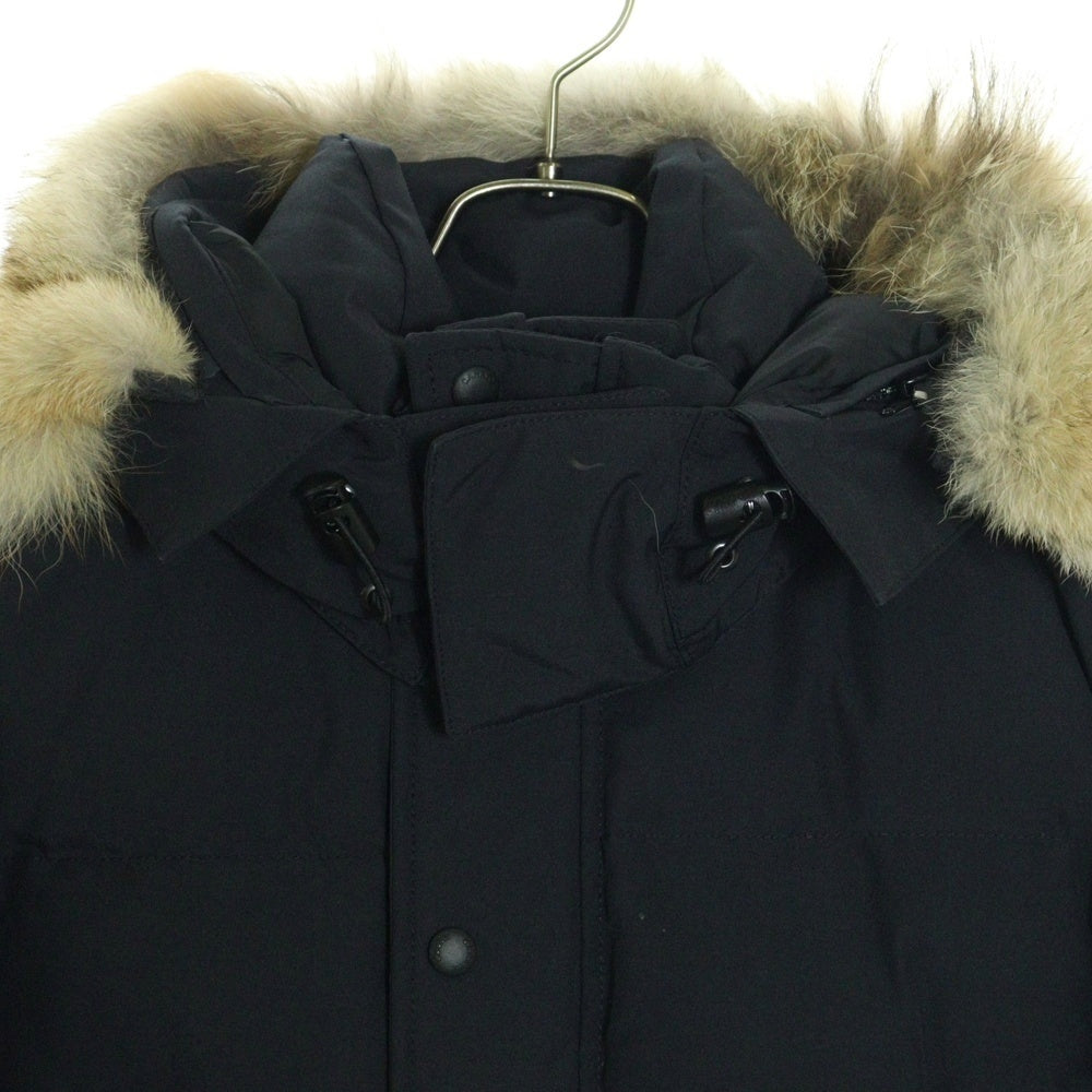 CANADA GOOSE(カナダグース) WYNDAHAM PARKA FUSION FIT ウィンダムパーカー ファーフード ダウンジャケット ブラック 3808MA