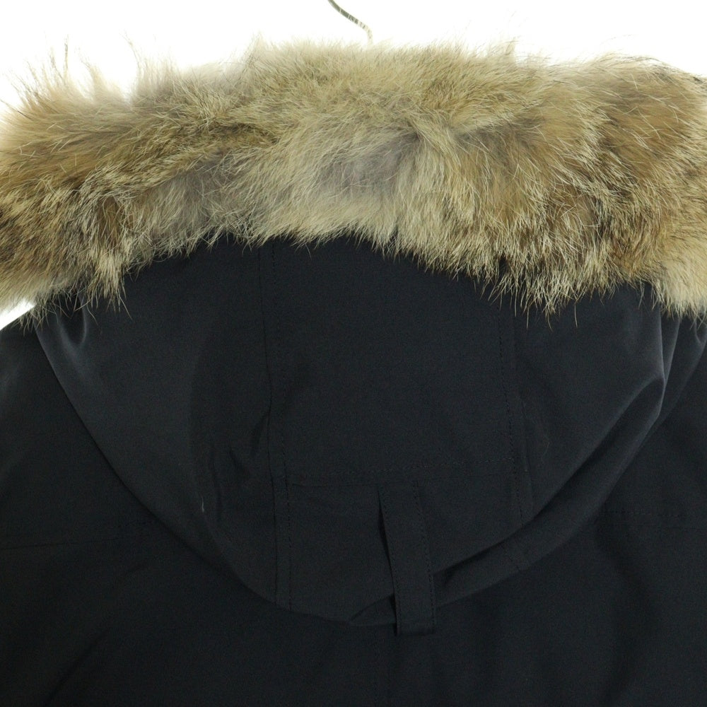 CANADA GOOSE(カナダグース) WYNDAHAM PARKA FUSION FIT ウィンダムパーカー ファーフード ダウンジャケット ブラック 3808MA