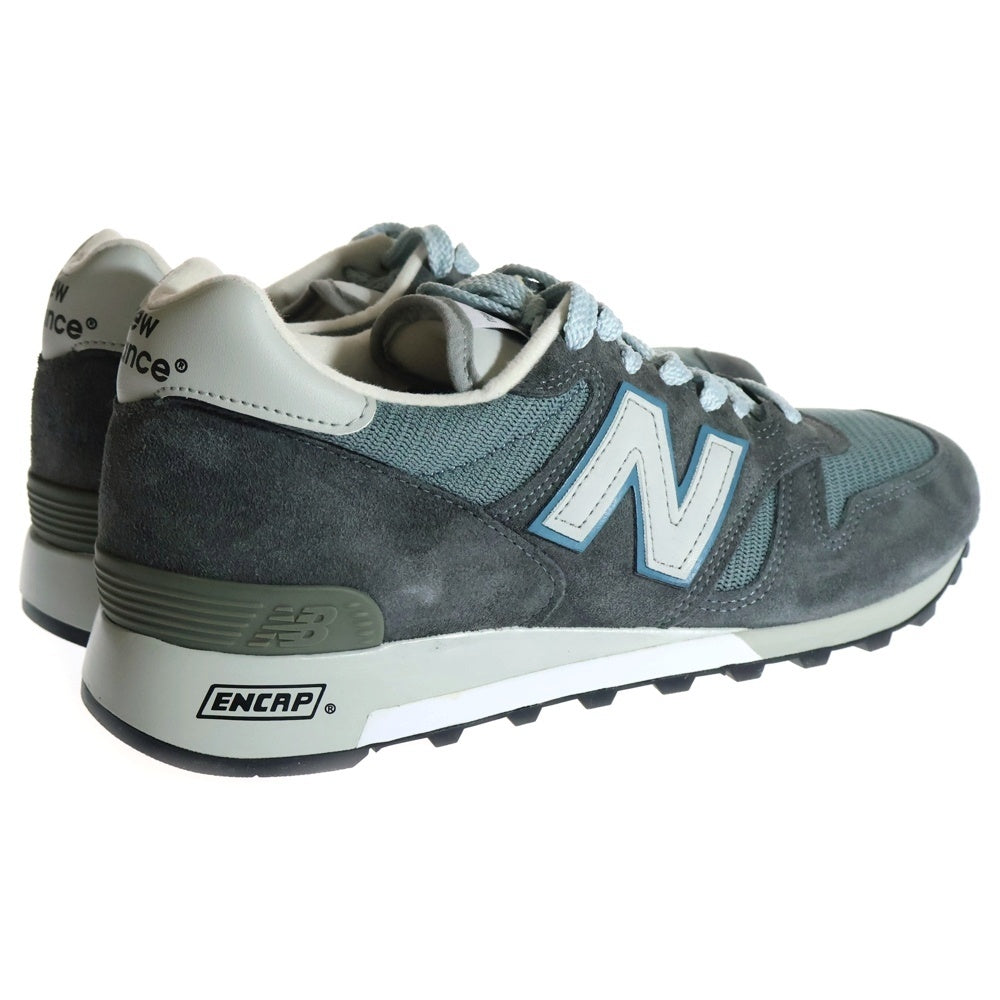 New Balance(ニューバランス) M1300CLS STEEL BLUE スティール ブルー スウェード切り替え ローカットスニーカー グレー/ブルー US8/26cmワイズ2E