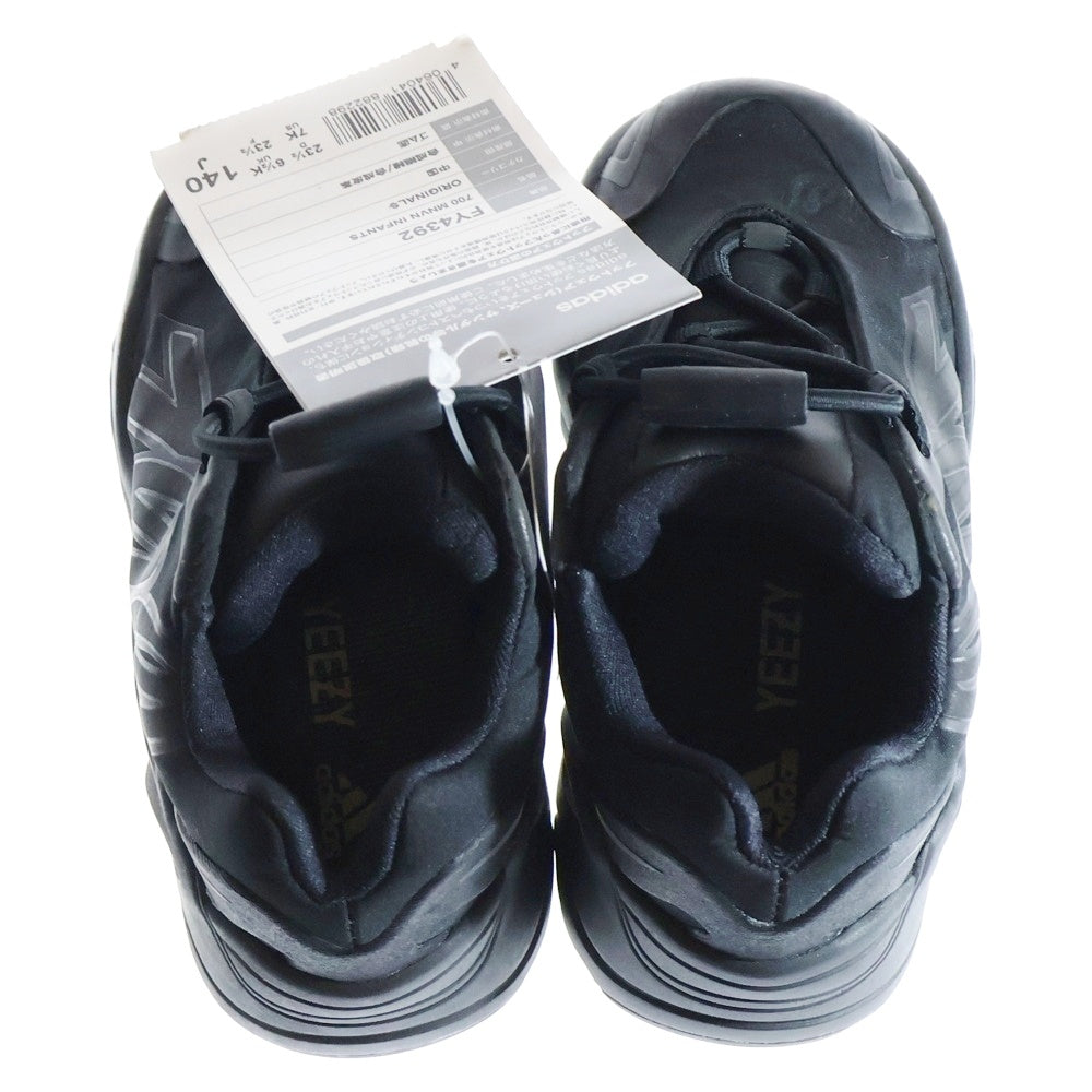 adidas(アディダス) INFANT YEEZY BOOST 700 MNVN インファント イージーブースト700 ローカットスニーカー ブラック キッズ US7K/14cm FY4392