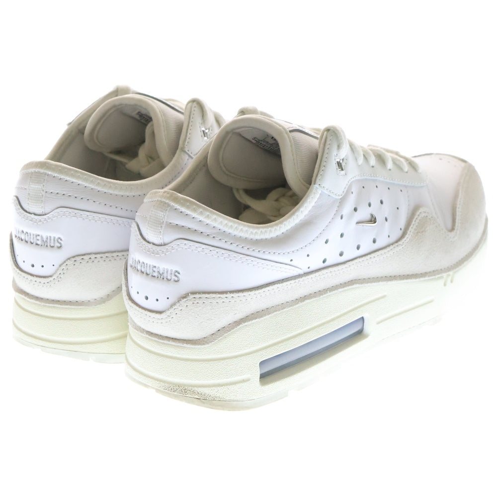 NIKE(ナイキ) ×JACQUEMUS WMNS AIR MAX 1 SP ジャックムス ウィメンズ エアマックス1 ローカットスニーカー ホワイト US11/28cm HM6690-100