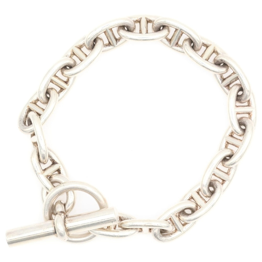 HERMES(エルメス) シェーヌダンクルMM チェーンブレスレット 17コマ シルバー