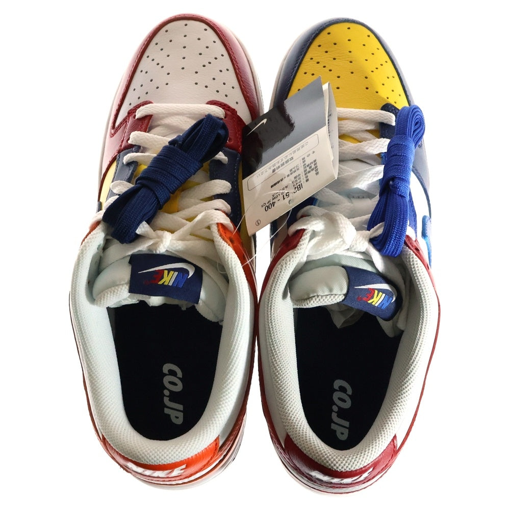 NIKE(ナイキ) DUNK LOW CO.JP WHAT THE MIDNIGHT NAVY AND VARSITY ダンク CO.JP ワット ローカットスニーカー マルチカラー US9/27cm IB2051-400