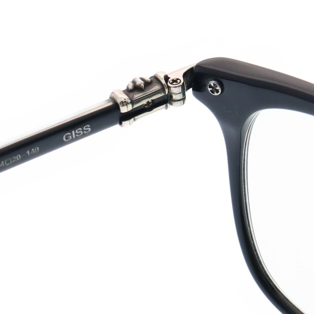 CHROME HEARTS(クロムハーツ) GISS BK-SS CHプラステンプル ウェリントン サングラス 眼鏡 ブラック