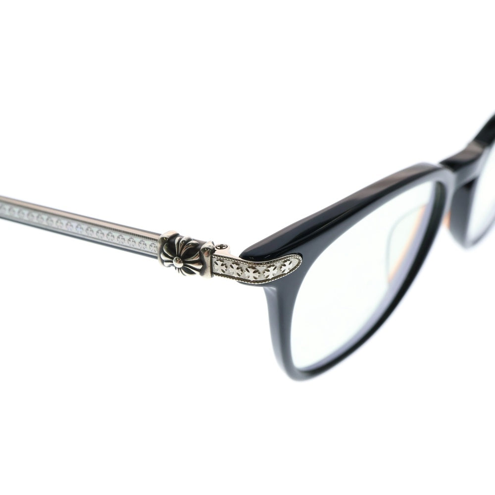 CHROME HEARTS(クロムハーツ) GISS BK-SS CHプラステンプル ウェリントン サングラス 眼鏡 ブラック