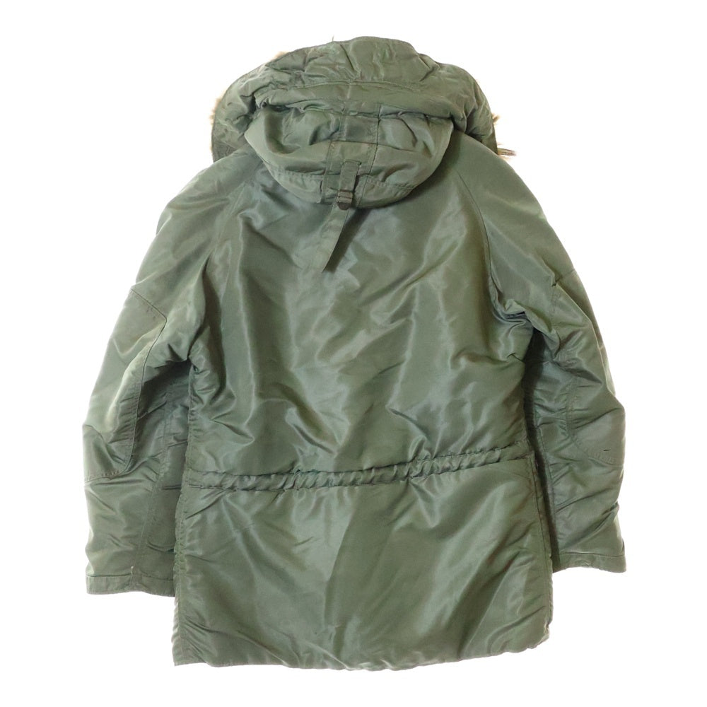 VINTAGE(ヴィンテージ) 60S US.AIRFORCE TYPE N-3B FLIGHT JACKET ファー フーデッド フライトジャケット グリーン 8415-269-0418
