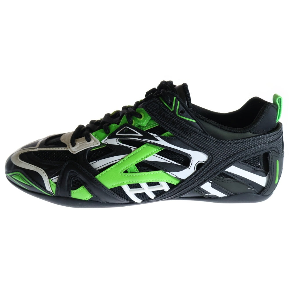 BALENCIAGA(バレンシアガ) DRIVE SNEAKER ドライブ ローカットスニーカー ブラック/グリーン 635498 W3AK1