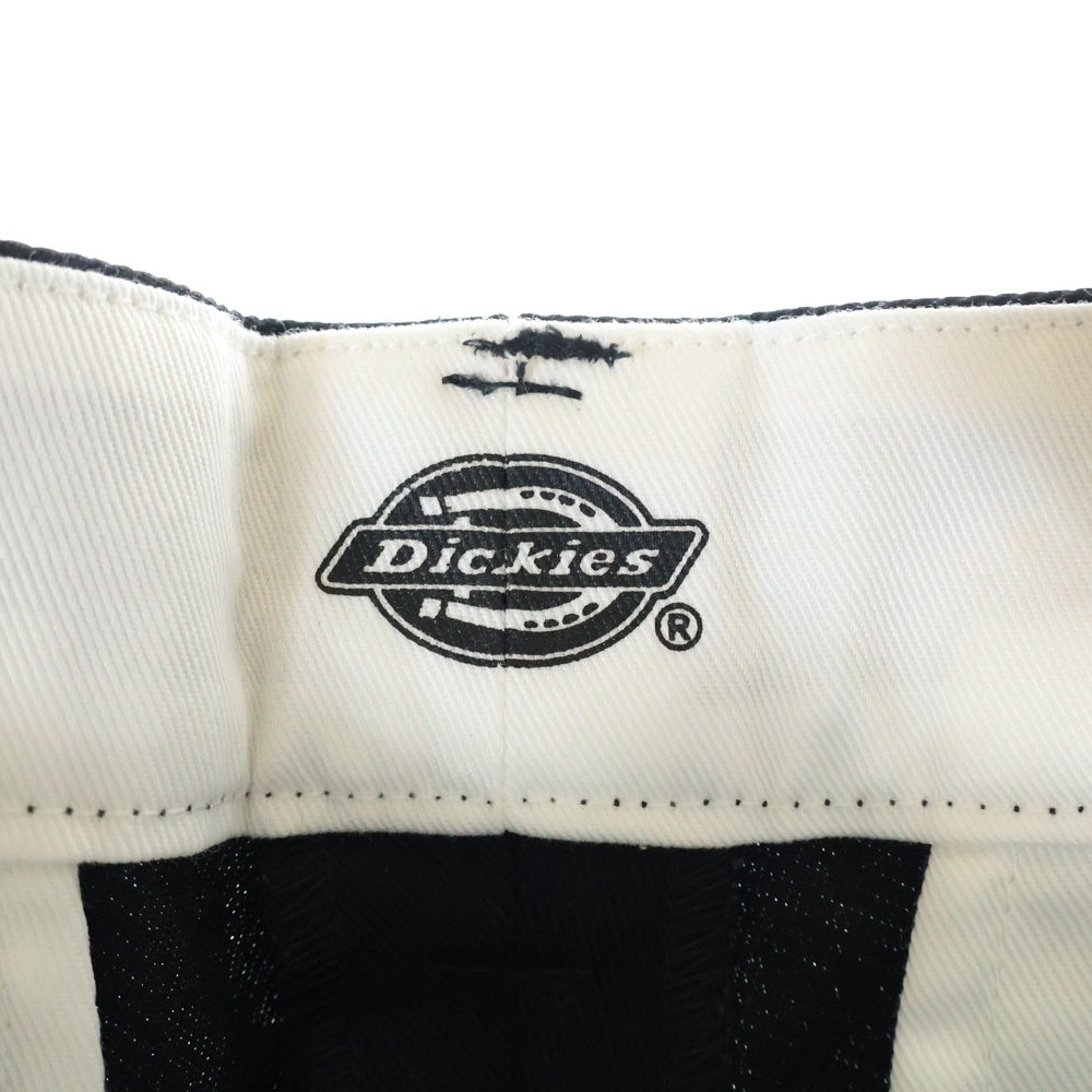 WACKO MARIA(ワコマリア) 22SS ×DICKIES PLEATED TROUSERS ディッキーズ プリーツド トラウザー ワンタック ショーツ ハーフパンツ ブラック DICKIES-WM-PT08