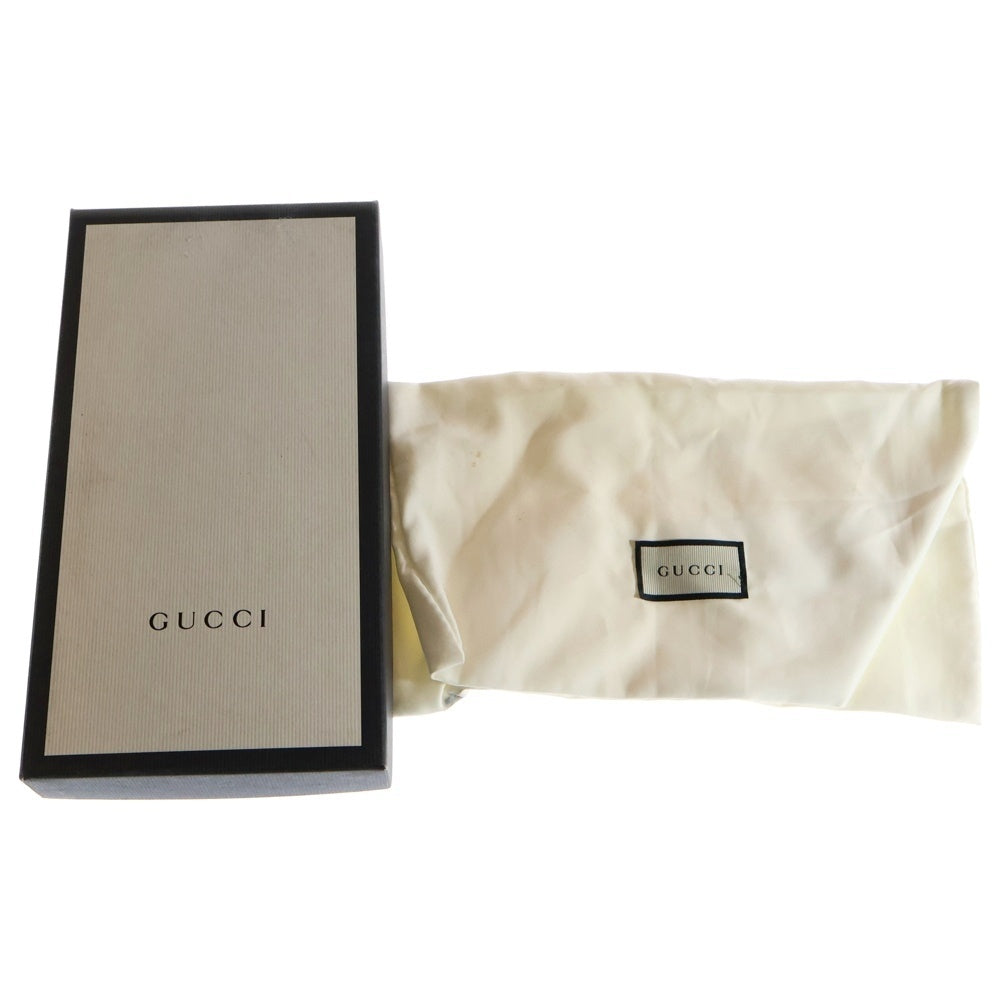GUCCI(グッチ) GGインプリメ ラウンドジップ ロングウォレット 財布 ブラック 307982-0416