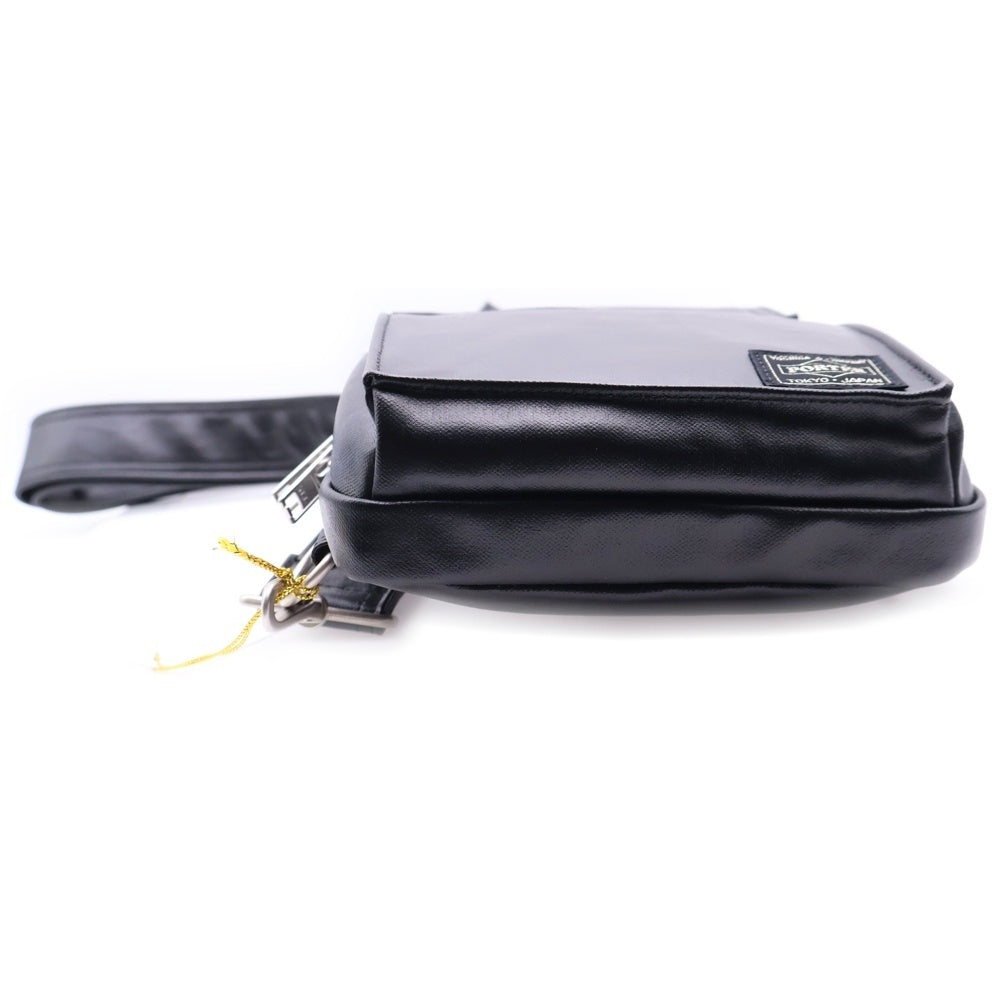 PORTER(ポーター) SLING SHOULDER BAG スリング レザーショルダーバッグ ボディバッグ ブラック 707-06127