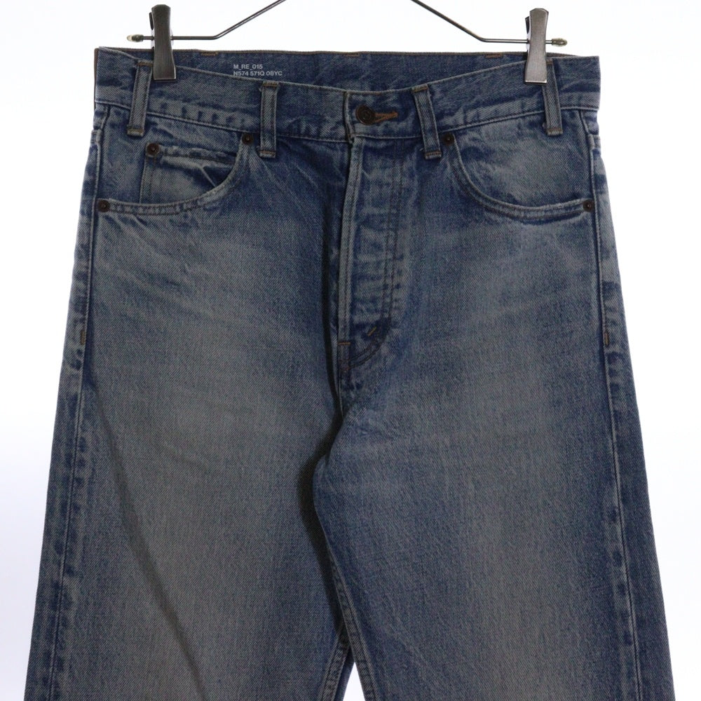 CELINE(セリーヌ) Kurt Clear Sky Rinse Denim Jeans カートクリア スカイリンス ストレート デニムパンツ インディゴブルー N574 571Q 08YC